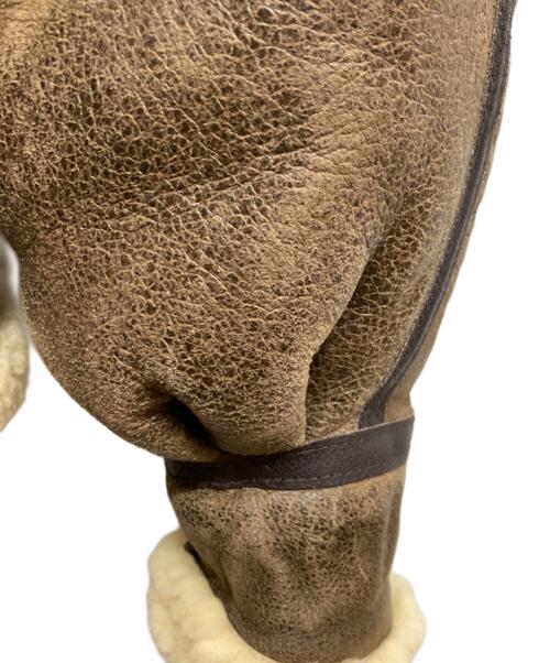 AVIREX（アヴィレックス）AVIREX (アヴィレックス) B-3ムートンフライトジャケット ブラウン サイズ:38の古着・服飾アイテム