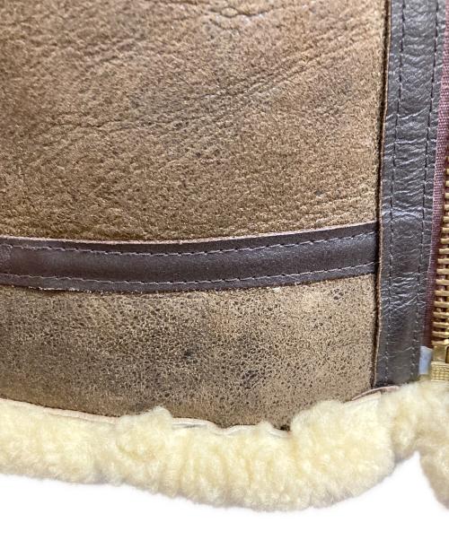 AVIREX（アヴィレックス）AVIREX (アヴィレックス) B-3ムートンフライトジャケット ブラウン サイズ:38の古着・服飾アイテム