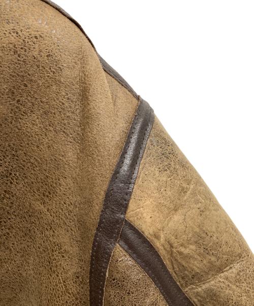 AVIREX（アヴィレックス）AVIREX (アヴィレックス) B-3ムートンフライトジャケット ブラウン サイズ:38の古着・服飾アイテム