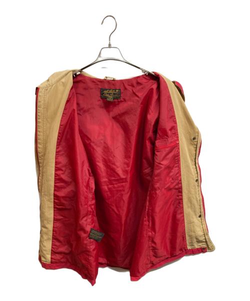Eddie Bauer（エディーバウアー）Eddie Bauer (エディーバウアー) 黒タグマウンテンパーカー レッド サイズ:Mの古着・服飾アイテム