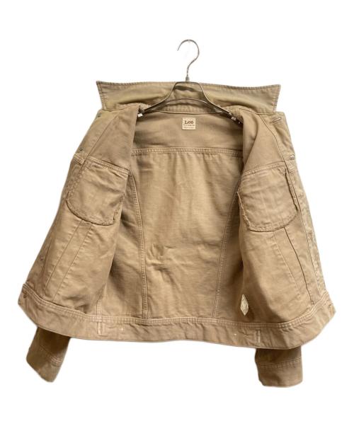 LEE（リー）LEE (リー) 101J ライダースジャケット ベージュ サイズ:Lの古着・服飾アイテム