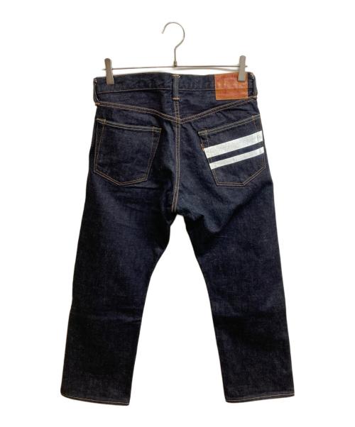 MOMOTARO JEANS（桃太郎ジーンズ）MOMOTARO JEANS (桃太郎ジーンズ) 出陣スリムストレートデニムパンツ インディゴ サイズ:W30の古着・服飾アイテム