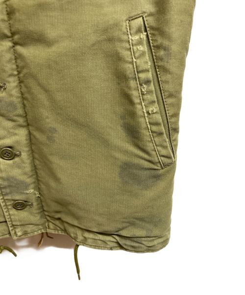 HOUSTON（ヒューストン）HOUSTON (ヒューストン) 5N-1X N-1 DECK JACKET - TIGHT model - グリーン サイズ:36の古着・服飾アイテム