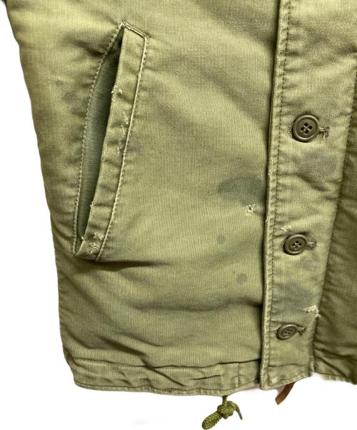 HOUSTON（ヒューストン）HOUSTON (ヒューストン) 5N-1X N-1 DECK JACKET - TIGHT model - グリーン サイズ:36の古着・服飾アイテム