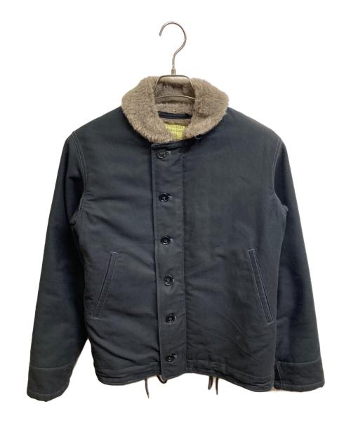 BUZZ RICKSON'S（バズリクソンズ）Buzz Rickson's (バズリクソンズ) Type N-1 NAVY・デッキジップジャケット ネイビー サイズ:36の古着・服飾アイテム