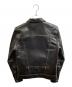 FINE CREEK LEATHERS (ファインクリークレザーズ) Lynchburg Leather Work Jacket ブラック サイズ:38：120000円