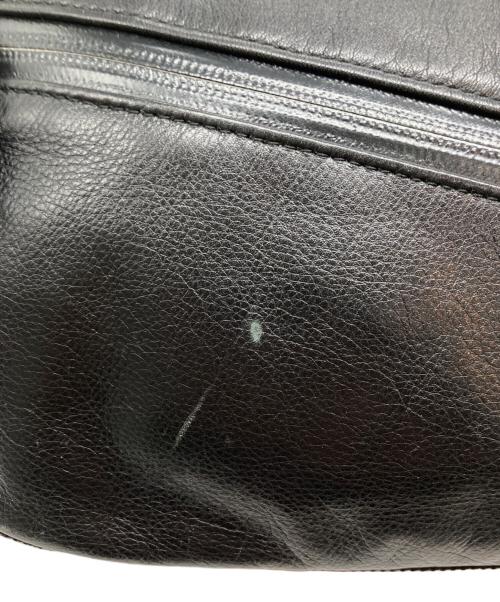 PORTER（ポーター）PORTER (ポーター) ZOOMレザーウエストポーチ ブラックの古着・服飾アイテム