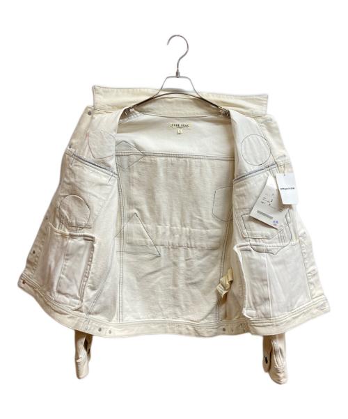 AVIREX（アヴィレックス）AVIREX (アヴィレックス) TOP GUN DENIM JACKET アイボリー サイズ:Lの古着・服飾アイテム