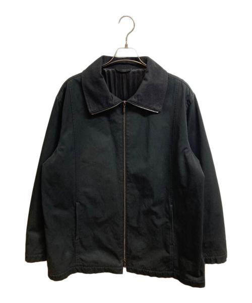 ARMANI COLLEZIONI（アルマーニ コレツィオーニ）ARMANI COLLEZIONI (アルマーニ コレツィオーニ) ジップジャケット ブラック サイズ:ーの古着・服飾アイテム