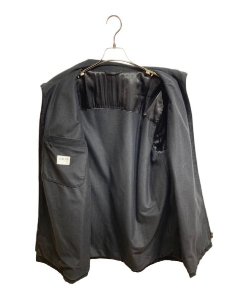 ARMANI COLLEZIONI（アルマーニ コレツィオーニ）ARMANI COLLEZIONI (アルマーニ コレツィオーニ) ジップジャケット ブラック サイズ:ーの古着・服飾アイテム