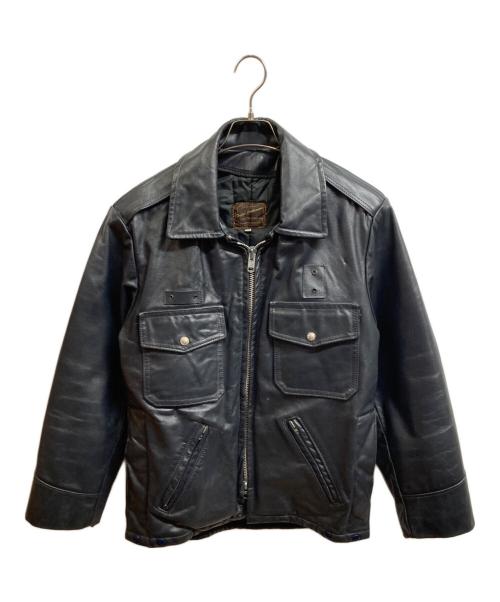 Taylors Leatherwear（テイラーズレザーウェア）Taylors Leatherwear (テイラーズレザーウェア) レザージャケット ブラック サイズ:40の古着・服飾アイテム
