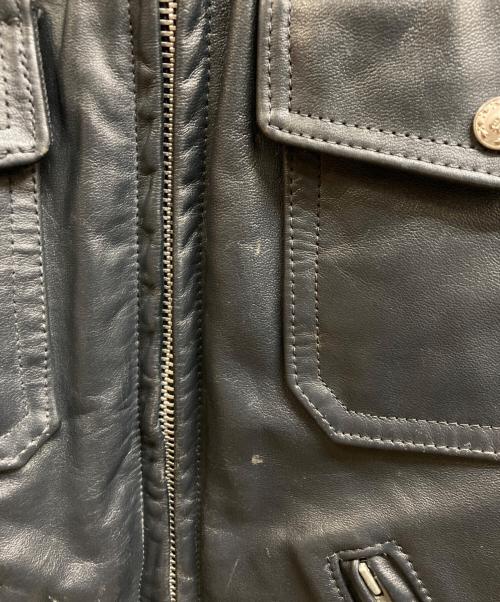 Taylors Leatherwear（テイラーズレザーウェア）Taylors Leatherwear (テイラーズレザーウェア) レザージャケット ブラック サイズ:40の古着・服飾アイテム