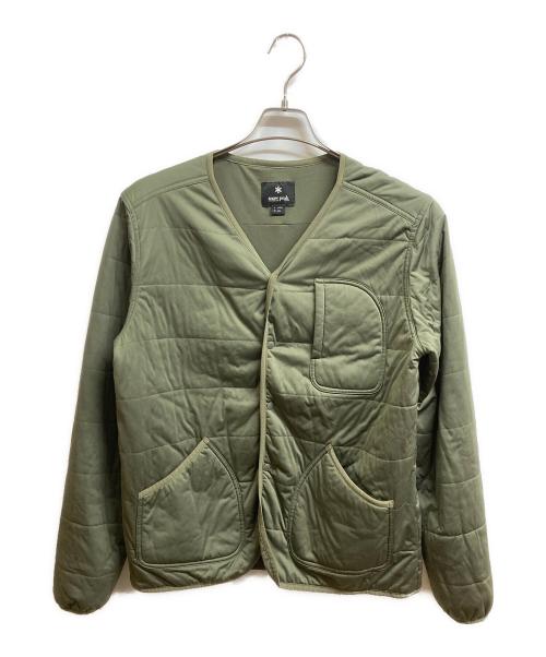 Snow peak（スノーピーク）snow peak (スノーピーク) フレキシブルインサレーションカーディガン グリーン サイズ:Lの古着・服飾アイテム