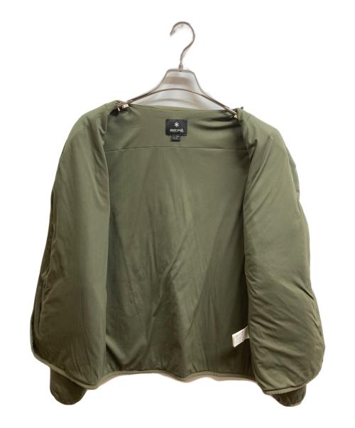 Snow peak（スノーピーク）snow peak (スノーピーク) フレキシブルインサレーションカーディガン グリーン サイズ:Lの古着・服飾アイテム