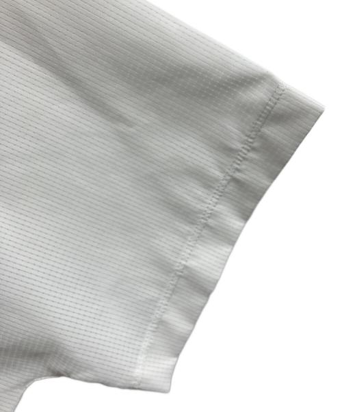 FUMITO GANRYU（フミトガンリュウ）FUMITO GANRYU (フミトガンリュウ) 22SS メッシュ切替Tシャツ ホワイト サイズ:2の古着・服飾アイテム