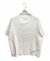 FUMITO GANRYU（フミトガンリュウ）の古着「22SS メッシュ切替Tシャツ」｜ホワイト