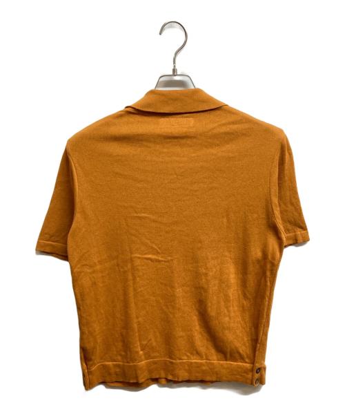 SASQUATCHfabrix.（サスクワッチファブリックス）SASQUATCHfabrix. (サスクワッチファブリックス) KNIT H/S SHIRT イエロー サイズ:Mの古着・服飾アイテム