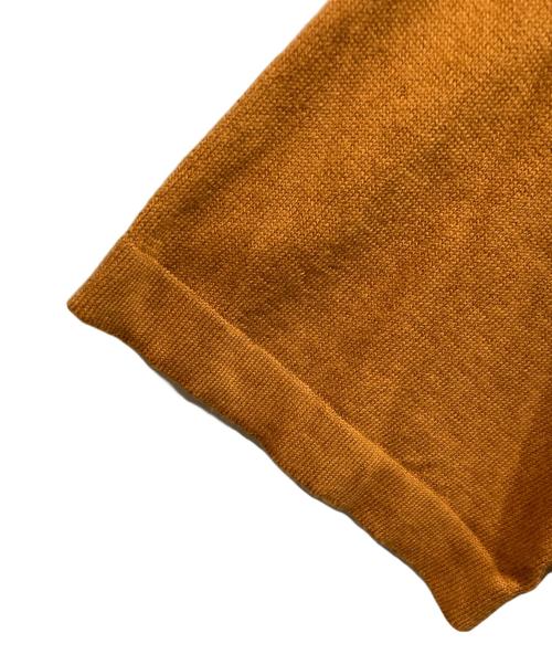 SASQUATCHfabrix.（サスクワッチファブリックス）SASQUATCHfabrix. (サスクワッチファブリックス) KNIT H/S SHIRT イエロー サイズ:Mの古着・服飾アイテム