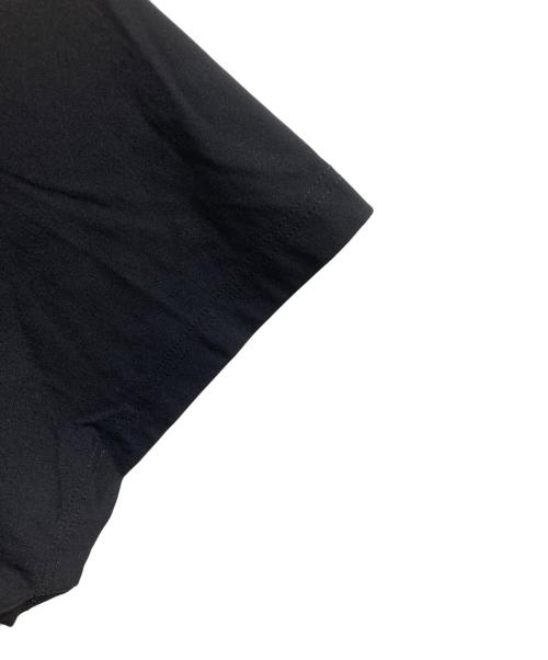 kolor/BEACON（カラービーコン）kolor/BEACON (カラービーコン) ロゴ ジャガード ネック ストレッチ ナイロン Tシャツ ブラック サイズ:1の古着・服飾アイテム