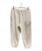 ATONエイトン）の古着「スウェットパンツ」｜アイボリー