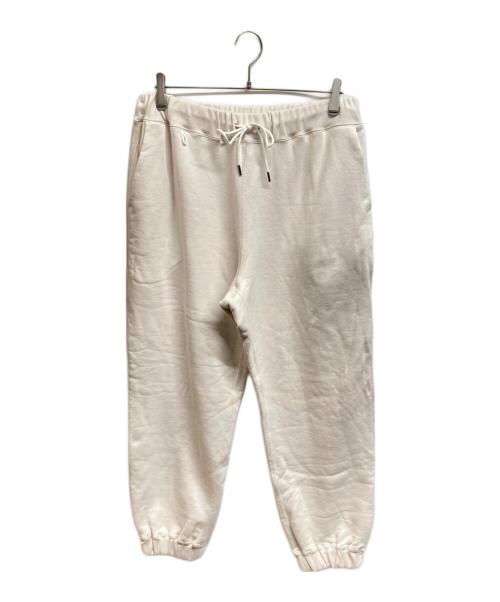 ATON（エイトン）ATON (エイトン) スウェットパンツ アイボリー サイズ:06の古着・服飾アイテム