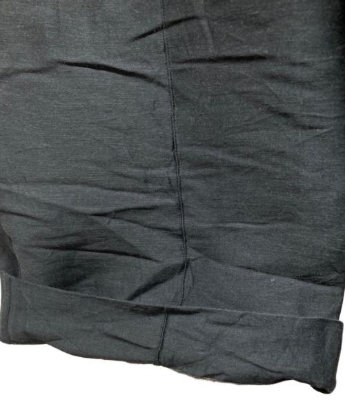 TAAKK（ターク）TAAKK (ターク) Tailored military trousers ブラック サイズ:2の古着・服飾アイテム