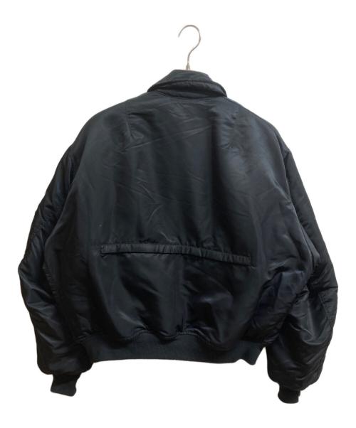 CAHLUMN（カウラム）CAHLUMN (カウラム) MA-1ジャケット ブラック サイズ:Lの古着・服飾アイテム