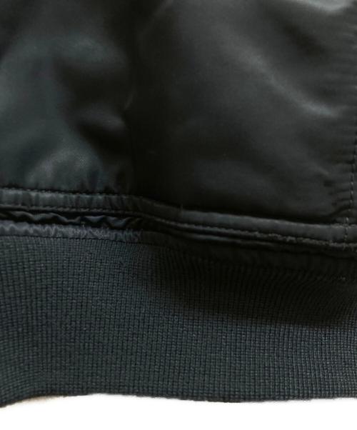 CAHLUMN（カウラム）CAHLUMN (カウラム) MA-1ジャケット ブラック サイズ:Lの古着・服飾アイテム