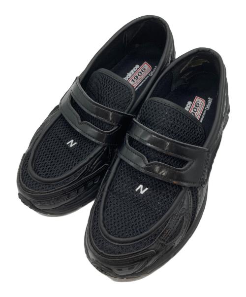 NEW BALANCE（ニューバランス）NEW BALANCE (ニューバランス) U1906LBN TRIPLE BLACK スリッポン ブラック サイズ:UK7.5の古着・服飾アイテム