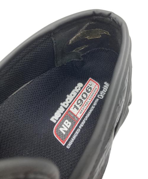 NEW BALANCE（ニューバランス）NEW BALANCE (ニューバランス) U1906LBN TRIPLE BLACK スリッポン ブラック サイズ:UK7.5の古着・服飾アイテム