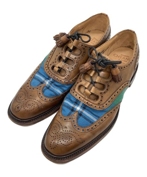 JOSEPH CHEANEY（ジョセフチーニー）Joseph Cheaney (ジョセフチーニー) ウィングチップシューズ ブラウン サイズ:UK7　1/2の古着・服飾アイテム