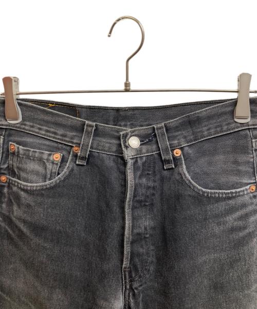 LEVI'S（リーバイス）LEVI'S (リーバイス) 90s 501 先染めブラックデニム ブラック サイズ:W28の古着・服飾アイテム