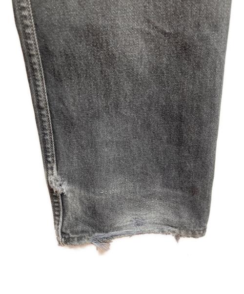 LEVI'S（リーバイス）LEVI'S (リーバイス) 90s 501 先染めブラックデニム ブラック サイズ:W28の古着・服飾アイテム