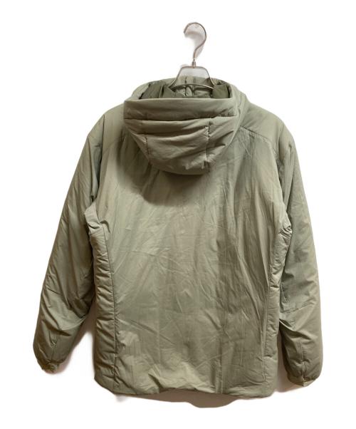 ARC'TERYX（アークテリクス）ARC'TERYX (アークテリクス) ATOM AR HOODY distortion カーキ サイズ:Lの古着・服飾アイテム