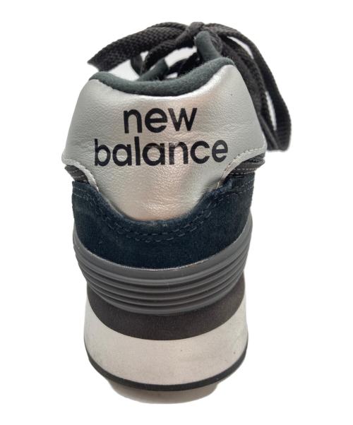 NEW BALANCE（ニューバランス）NEW BALANCE (ニューバランス) WL574ZNJ ローカットスニーカー ブラック サイズ:US8の古着・服飾アイテム
