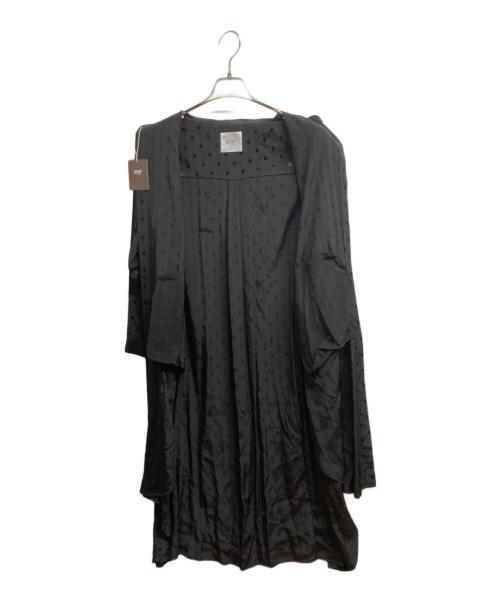 ear PAPILLONNER（イアパピヨネ）ear PAPILLONNER (イアパピヨネ) シャツワンピース ブラック サイズ:Free 未使用品の古着・服飾アイテム