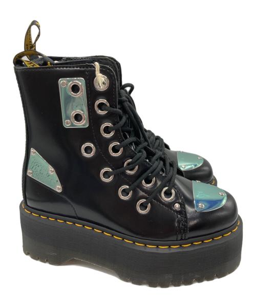 Dr.Martens（ドクターマーチン）Dr.Martens (ドクターマーチン) JADON MAX REBEL ブラック サイズ:UK5の古着・服飾アイテム