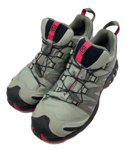 SALOMON（サロモン）SALOMON (サロモン) XA PRO 3D GORE-TEX パープル サイズ:US8の古着・服飾アイテム