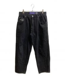 SEDAN ALL-PURPOSE（セダンオールパーパス）の古着「Oval Logo Denim Pant」｜ブラック