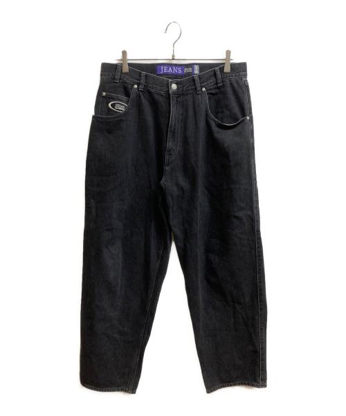 SEDAN ALL-PURPOSE（セダンオールパーパス）SEDAN ALL-PURPOSE (セダンオールパーパス) Oval Logo Denim Pant ブラック サイズ:不明の古着・服飾アイテム