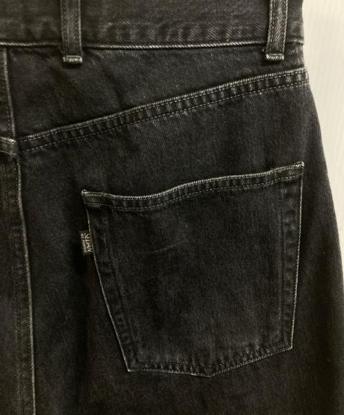SEDAN ALL-PURPOSE（セダンオールパーパス）SEDAN ALL-PURPOSE (セダンオールパーパス) Oval Logo Denim Pant ブラック サイズ:不明の古着・服飾アイテム