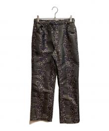 Needles（ニードルズ）の古着「ジャガードパンツ」｜ブラック