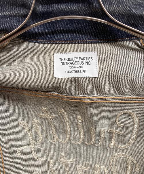 WACKO MARIA（ワコマリア）WACKO MARIA (ワコマリア) リジットデニムジャケット インディゴ サイズ:Sの古着・服飾アイテム