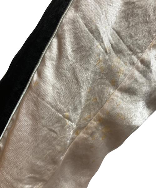 NUMBER (N)INE（ナンバーナイン）NUMBER (N)INE (ナンバーナイン) studios (ステュディオス) 別注アーカイブ刺繍スーベニアジャケット ブラック サイズ:2の古着・服飾アイテム