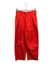 THE SHINZONE（ザ シンゾーン）の古着「TOMBOY PANTS」｜レッド