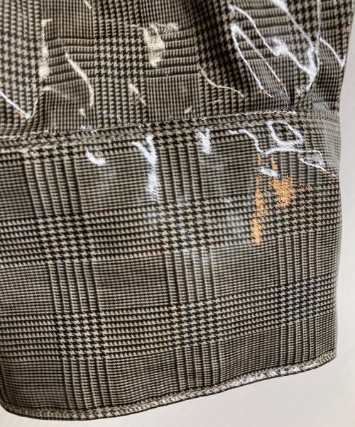 jieda（ジエダ）jieda (ジエダ) LAMINATE OVER SHIRT グレー サイズ:2の古着・服飾アイテム