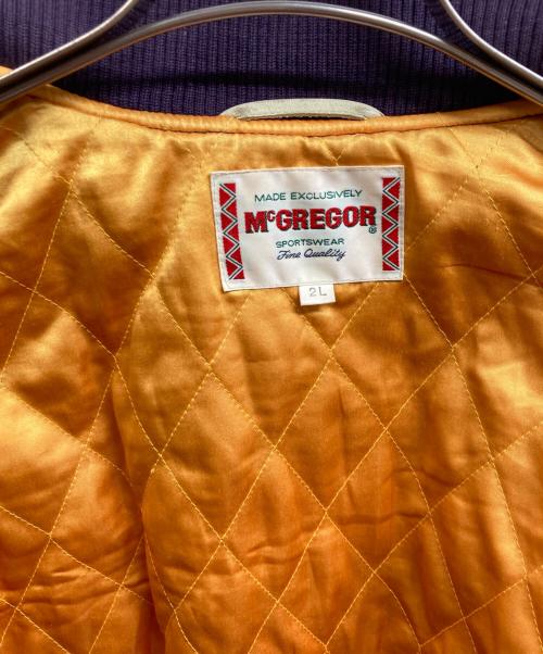 McGREGOR（マクレガー）McGREGOR (マクレガー) スタジャン パープル サイズ:2Lの古着・服飾アイテム