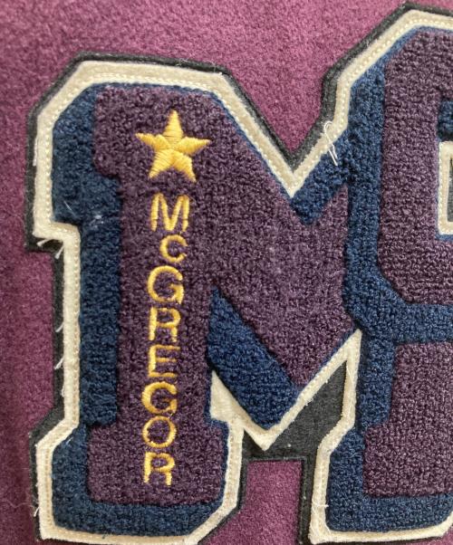 McGREGOR（マクレガー）McGREGOR (マクレガー) スタジャン パープル サイズ:2Lの古着・服飾アイテム