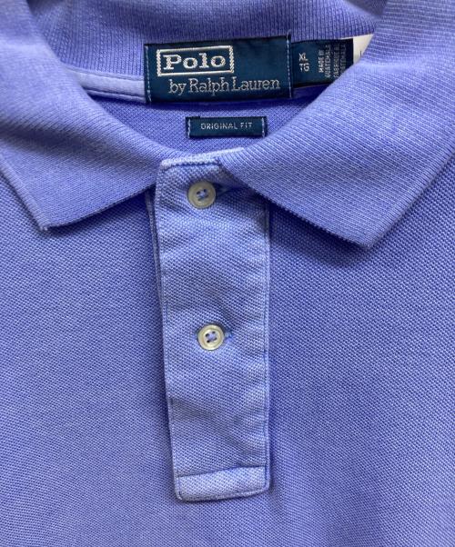 POLO RALPH LAUREN（ポロ・ラルフローレン）POLO RALPH LAUREN (ポロ・ラルフローレン) ポロシャツ ブルー サイズ:XLの古着・服飾アイテム