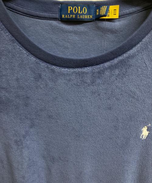 POLO RALPH LAUREN（ポロ・ラルフローレン）POLO RALPH LAUREN (ポロ・ラルフローレン) パイルTシャツ ブルー サイズ:XL 未使用品の古着・服飾アイテム